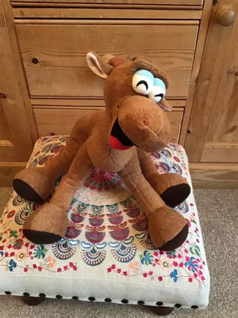 Simba Friends And More Brown Moose Elk Poseable Plush Soft Stuffed Animal