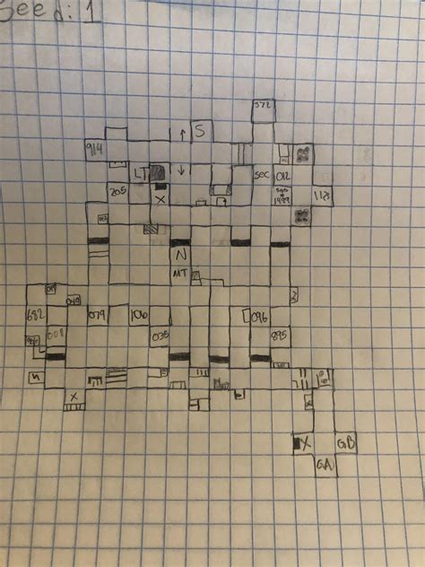 I mapped out an entire containment breach seed : r/scpcontainmentbreach