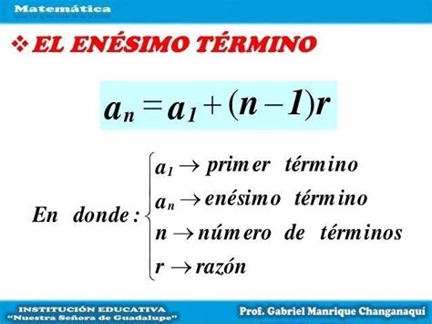 Hallar El Termino De Brainly Lat