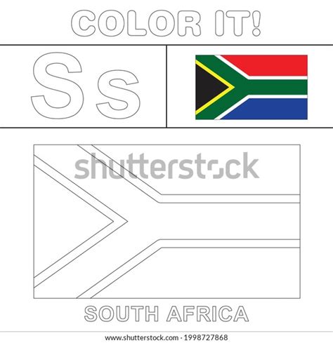 African Flag Coloring Pages