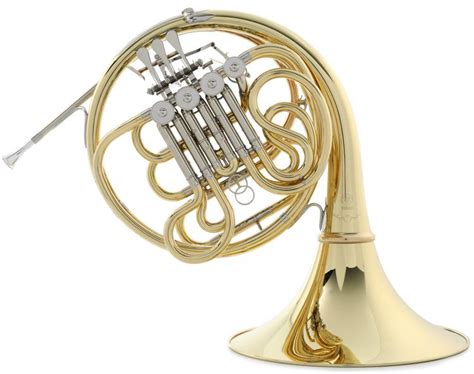 Yamaha Yhr 671d Professional Double French Horn Yellow Brass With