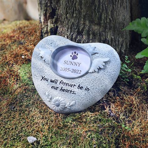 🐶Paw Print Pet Tombstone Cat/Dog Memorial