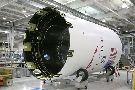 New Photo Of The F9 Interstage Interior R Spacex