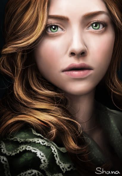 Amanda Seyfried as Cosette in Les Miserables by ShanaGourmet on DeviantArt