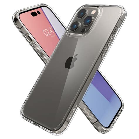 Spigen Ultra Hybrid Case For Iphone 14 Pro Clear Price — Dicebg