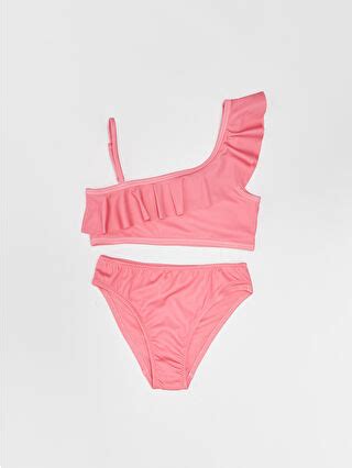 LCW ECO Frill Detailed Girls Bikini S3G258Z4 CVH LC Waikiki