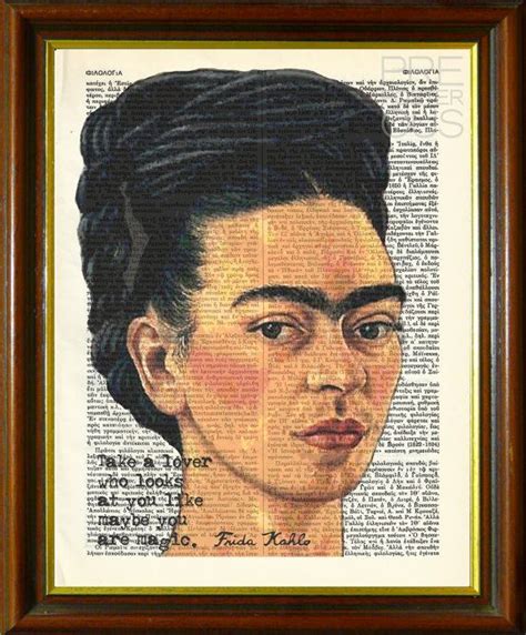 Frida Kahlo Quote Frida Kahlo Print Frida Kahlo Poster Frida