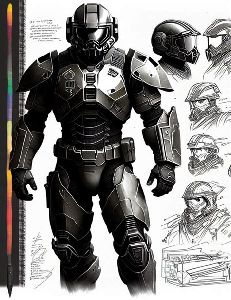 Halo Infinite Fracture Armour Core Concept Art By Unlistedz On Deviantart