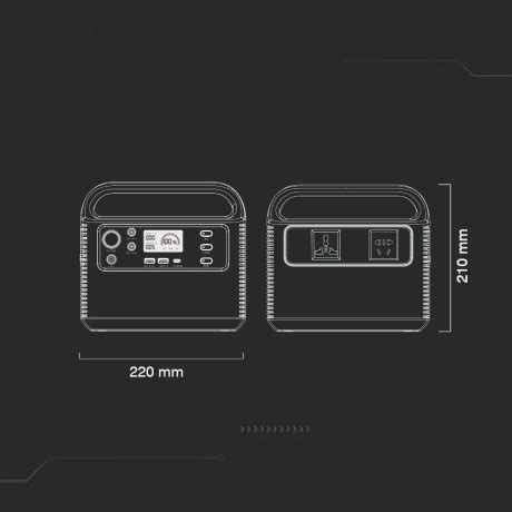 Magazyn Bank Energii V TAC Generator M3 Powerbank 274Wh 300W 500W Max