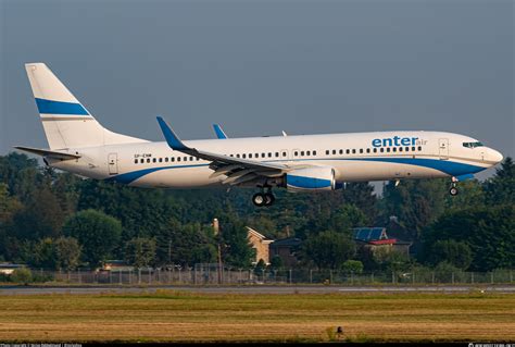 SP ENM Enter Air Boeing 737 8CX WL Photo By Niclas Rebbelmund ID