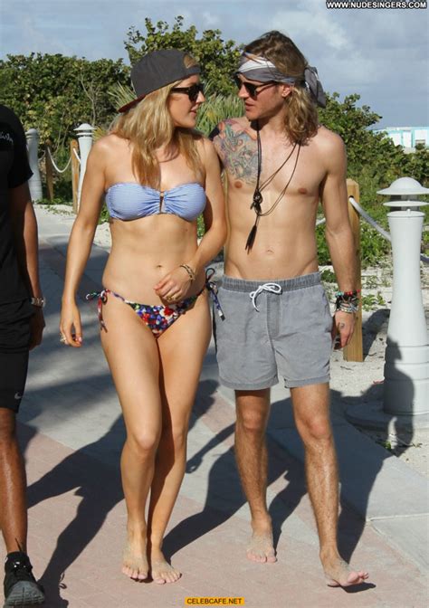 Ellie Goulding The Beach Bikini Beautiful Celebrity Sexy Posing Hot