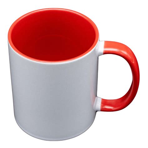 Mug Red Two Tone 11oz Ceramic Sublimation Supplies Online Shop