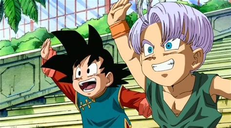 Goten and Trunks waving - Goten Image (12808295) - Fanpop