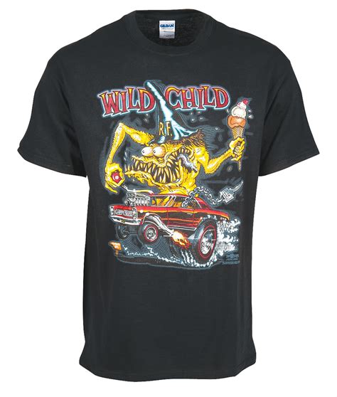 Rat Fink 9169xxl Wild Child Rat Fink Black T Shirt Summit Racing