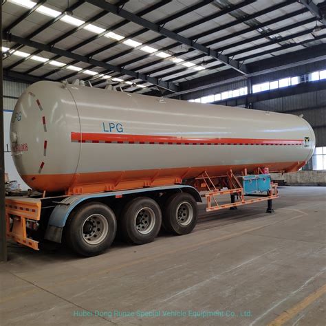 Asme Factory 40000liters 2 Axle LPG Propane Dme Isobutane Tank Semi