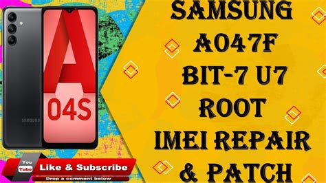 A04S A047F U7 Android 14 Root Imei Repair And Patch 2024 YouTube