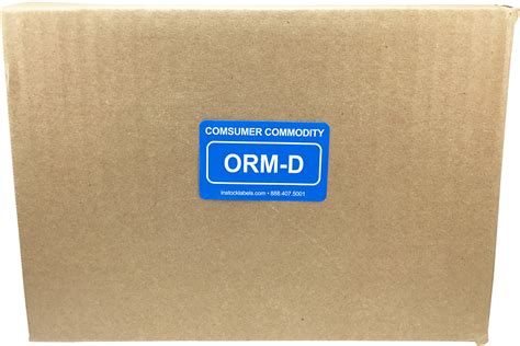 Ups Orm D Labels Printable / Ups Orm D Labels Printable - Cartridges, Small Arms ORM-D Stickers ...