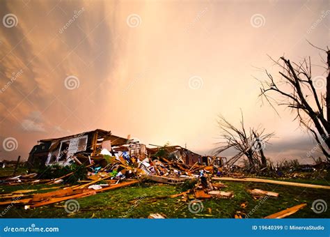 Joplin Mo Damage Ef5 Tornado Editorial Image