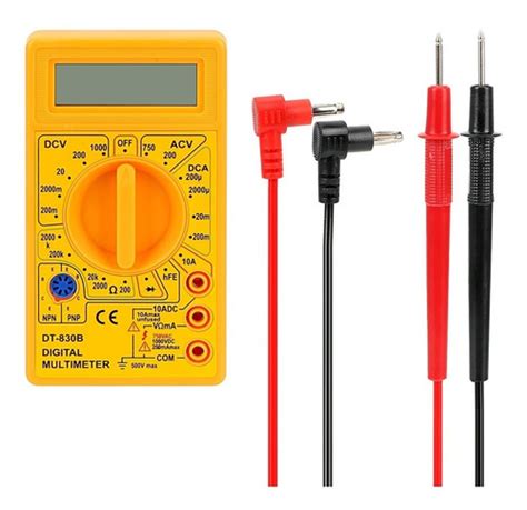 Multímetro Digital Dt 830b Portátil Profissional Bateria MercadoLivre