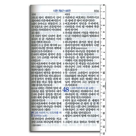 예수마을 성경책 큰글자 성경전서 개역개정 4판 해설새찬송가 Nkr73b 중합본색인이태리 신소재 가죽지퍼자주