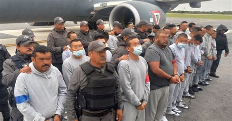 Sacan A Reos De Alta Peligrosidad De Penales De Tamaulipas Y Los