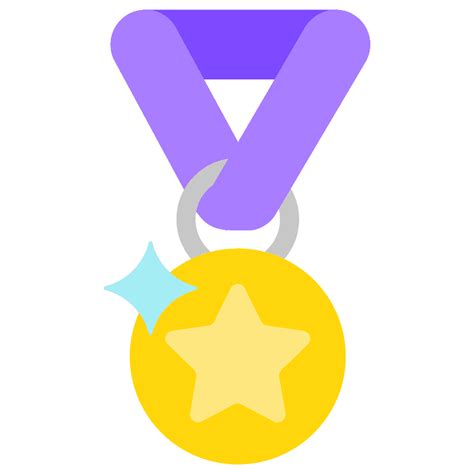 Sports medal - Free vector emoji on creazilla.com