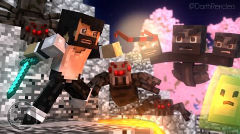 Captain Sparklez Minecraft Fan Render By Darthrenders On Deviantart