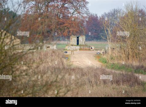 a British army training camp for military exercises, Wiltshire UK Stock Photo - Alamy