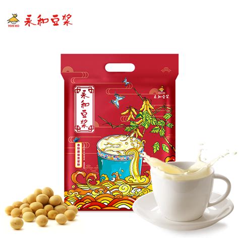 【直播推荐】永和豆浆450g480g经典香醇原味低甜代餐黄豆豆浆粉虎窝淘