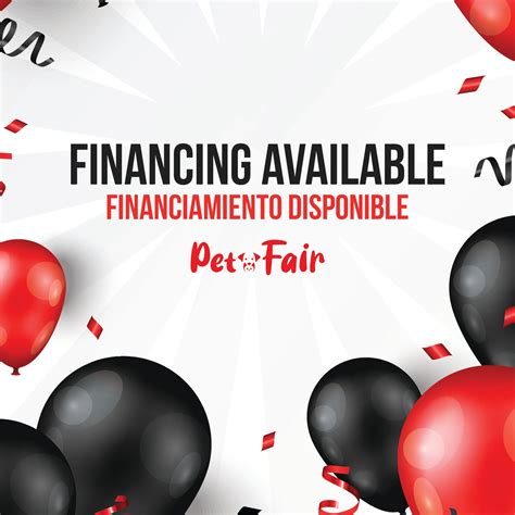 Financing Pet Fair Woodlands