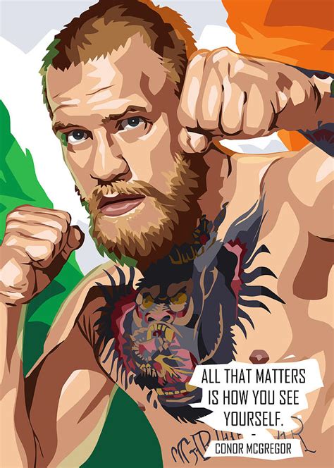 Conor Mcgregor Digital Art By Nikita Abakumov Fine Art America