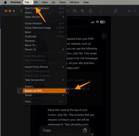 How To Save Screenshot As PDF For All Devices Kwebby