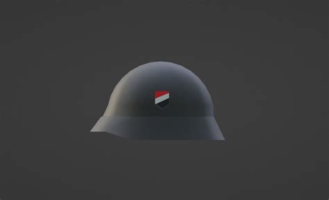 3D model WW1 German Empire Soldier Helmet VR / AR / low-poly | CGTrader