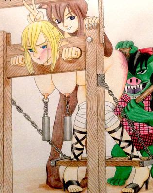 Pillory Elf Porn Luscious Hentai Manga Porn