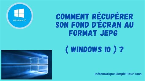 Recuperer Fond Ecran Windows On Sale Smarys Org