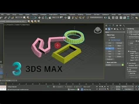 2D Line Thickness In 3ds Max 3ds Max Tutorial 3dsmax