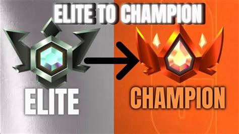 How I Got From ELITE To CHAMPION In Fortnite Ranked YouTube