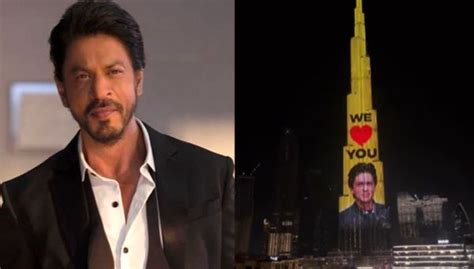 Shah Rukh Khan Takes Over Burj Khalifa Again As It Lights Up On His