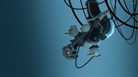 glados portal  wallpaper game wallpapers