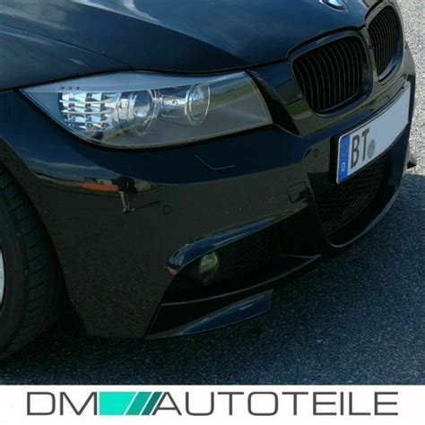 Lci Satz Flaps Splitter Lippe Schwarz Glanz Passend F R Bmw Er E E