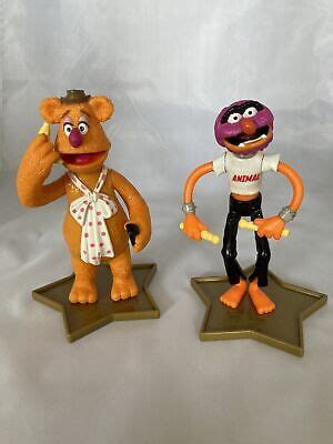 Jack In The Box Kids Meal Toys Muppets On Starts Fozzy And Animal | eBay