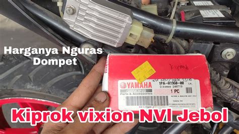 Ganti Kiprok Yamaha Vixion NVL YouTube