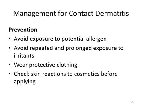 Allergic And Irritant Contact Dermatitis Ppt