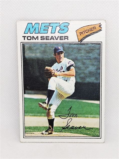 Tom Seaver 1977 New York Mets 150 Topps Baseball Trading Card EBay