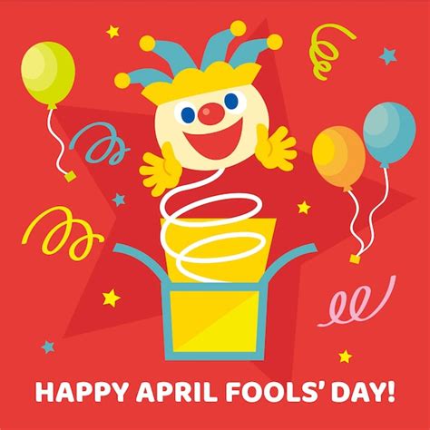 Premium Vector Flat April Fools Day Illustration