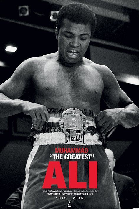 Muhammad Ali posters - Muhammad Ali Commemorative v Liston poster ...