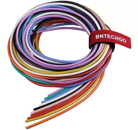 Bntechgo Calibre 16 Juego De Cables De Silicona Color 10 Cad Envío gratis