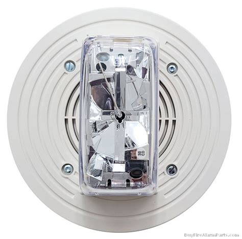 Simplex 4903-9197 Ceiling Mount Speaker Strobe (White)