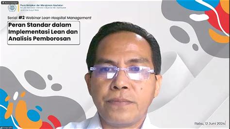 Manajemen Rumah Sakit PKMK FK UGM Reportase Webinar Peran Standar