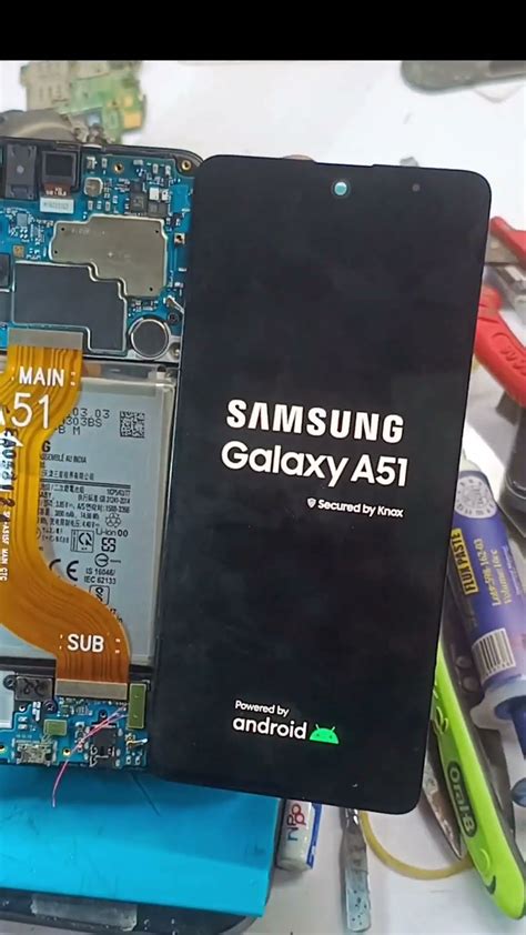 Samsung A51 Blank Screen📵 After Logo Issue Jumper Solution Fixed